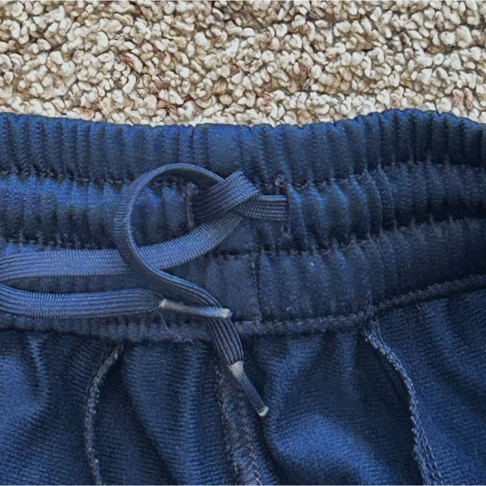 Adidas 3 Stripe Blue & Orange Activewear Track Pants Straight Leg Youth M 10/12 - Picture 11 of 14